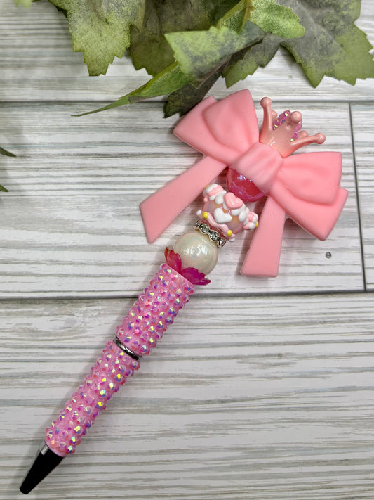 Big Bow Beaded Pens