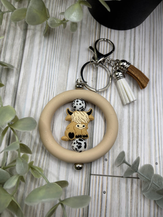 Assorted Ring Purse Charm/Keychains