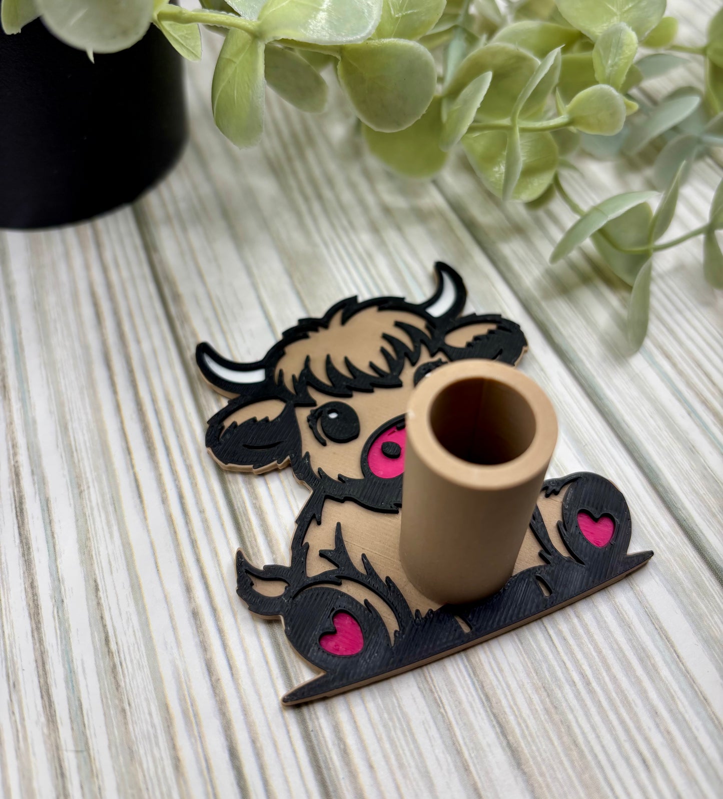 HIghland Cow Pen Holder