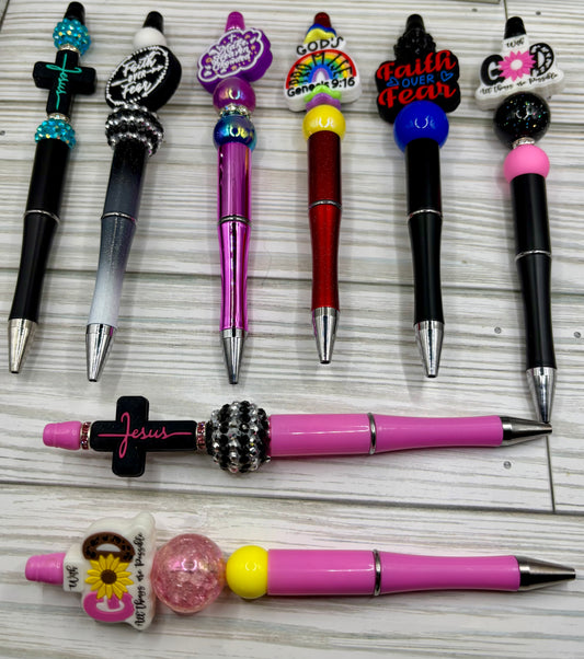 Religious Beaded Pens