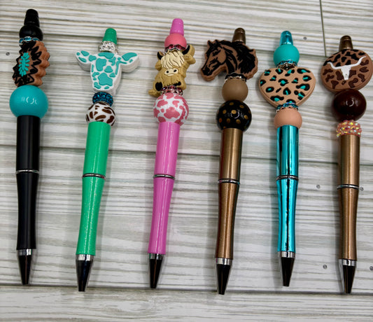 Western Beaded Pens