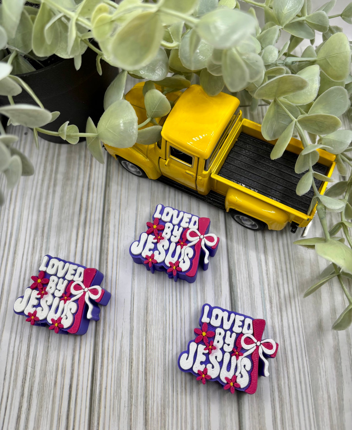 Loved By Jesus Straw Buddy