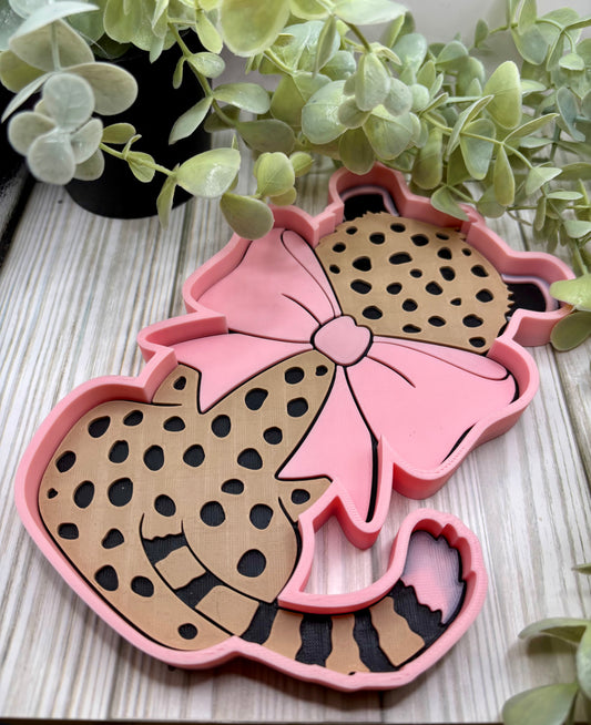 Cheetah Tray