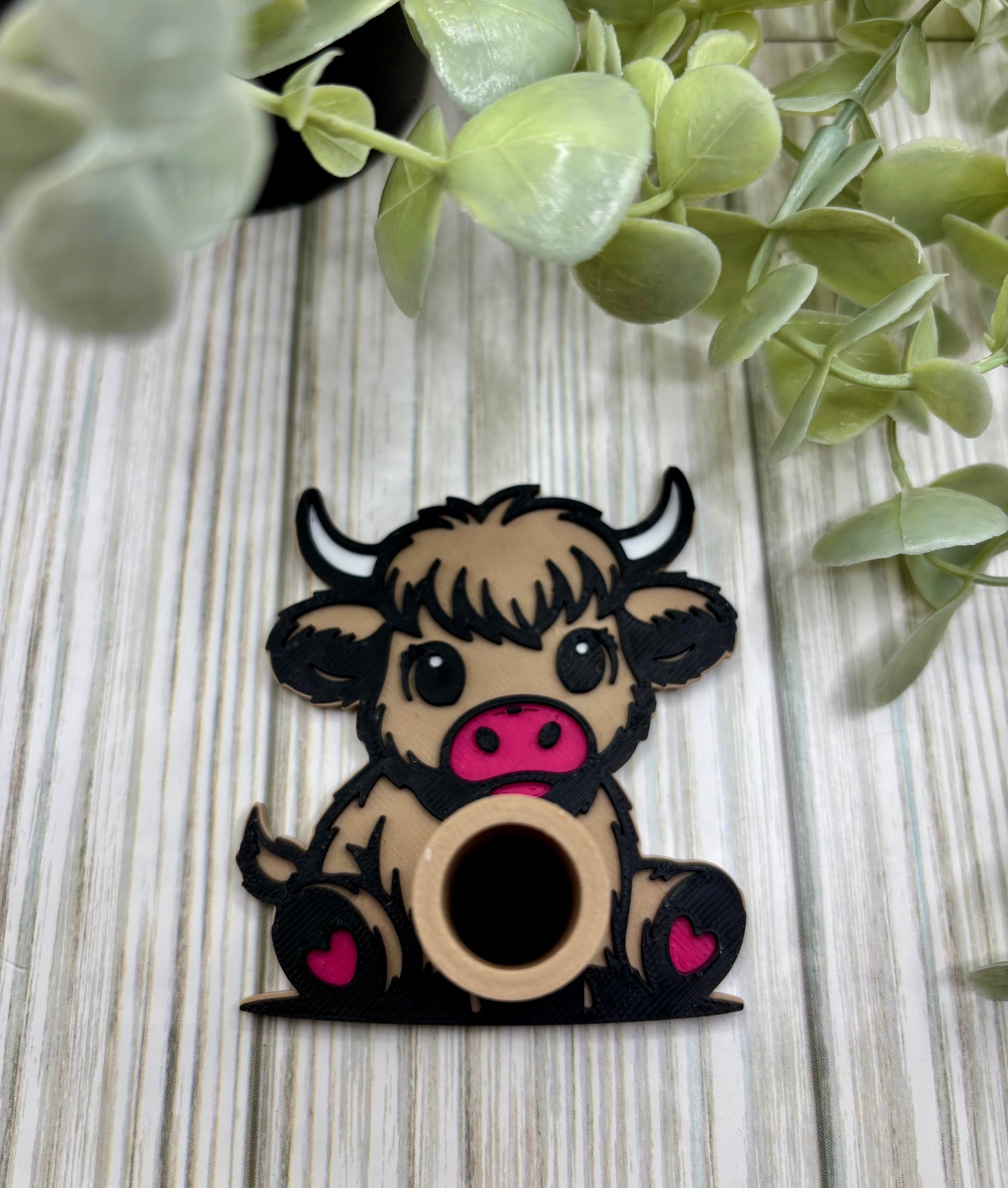 HIghland Cow Pen Holder