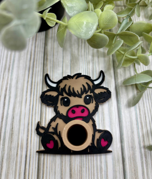 HIghland Cow Pen Holder